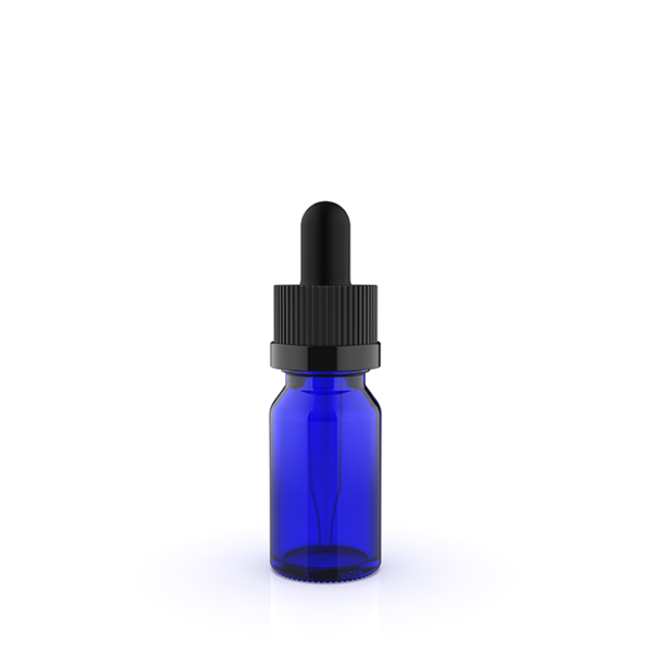 10ml Child Resistant Clear Tincture Bottles