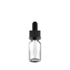 10ml Child Resistant Clear Tincture Bottles