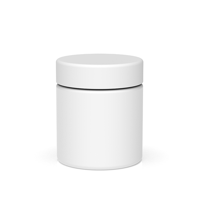 3 Oz Child Resistant Smooth/ Matt Color Glass Jars 