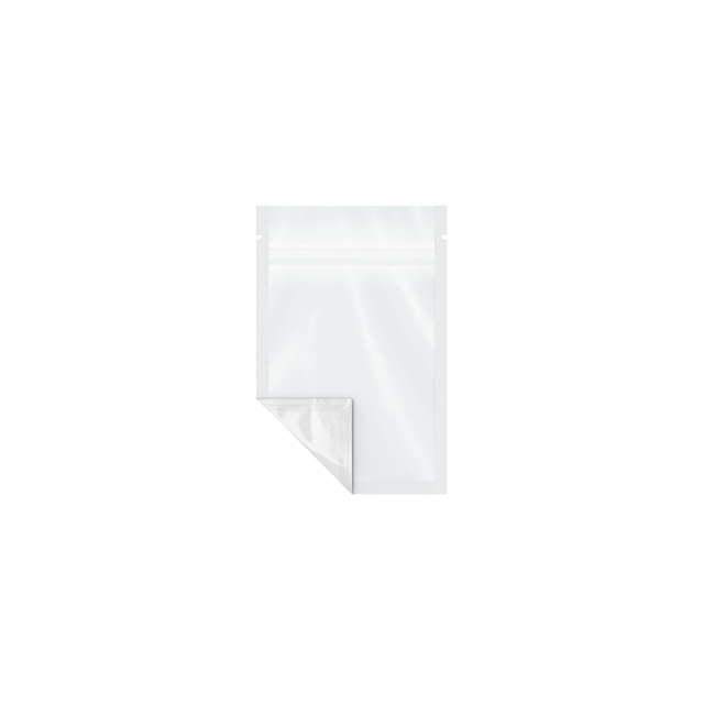 1 Gram Clear Black/White Barrier Bags