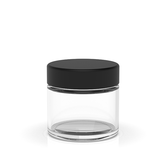 2 Oz Child Resistant Glass Jars 