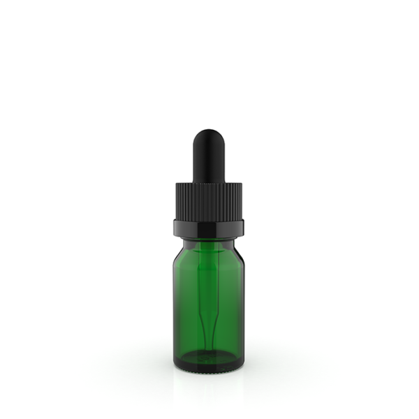 10ml Child Resistant Clear Tincture Bottles